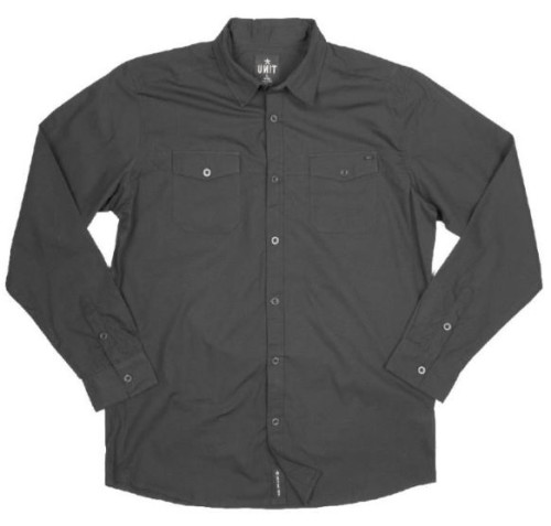 UNIT - EXEMPTION L/S SHIRT BLACK M