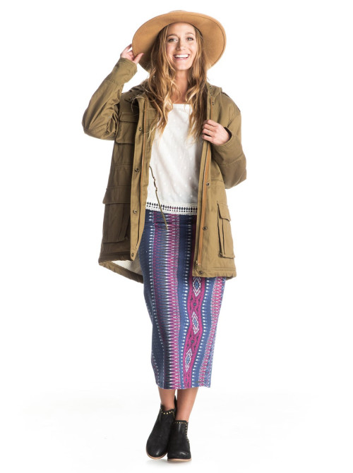 ROXY ALEHO JACKET OLIVE