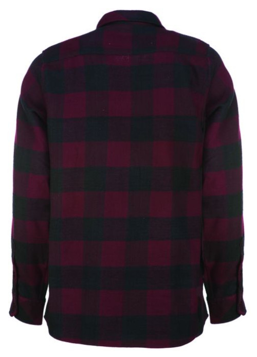 DICKIES - SACRAMENTO FLANNEL MAROON 2XL