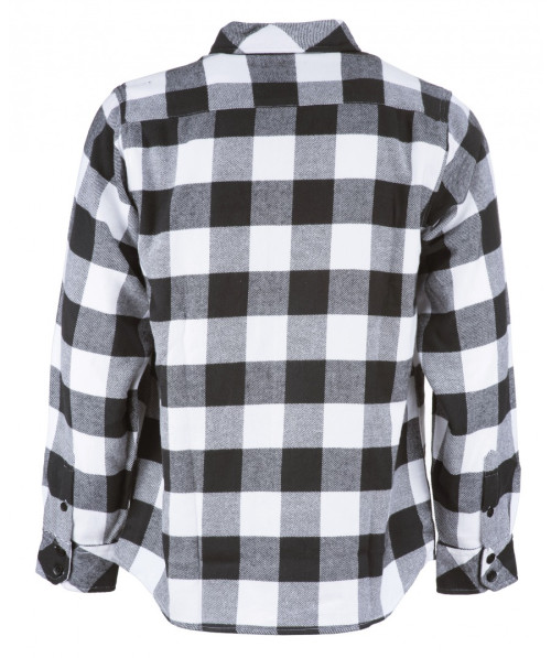 DICKIES - SACRAMENTO FLANNEL BLACK/WHITE M