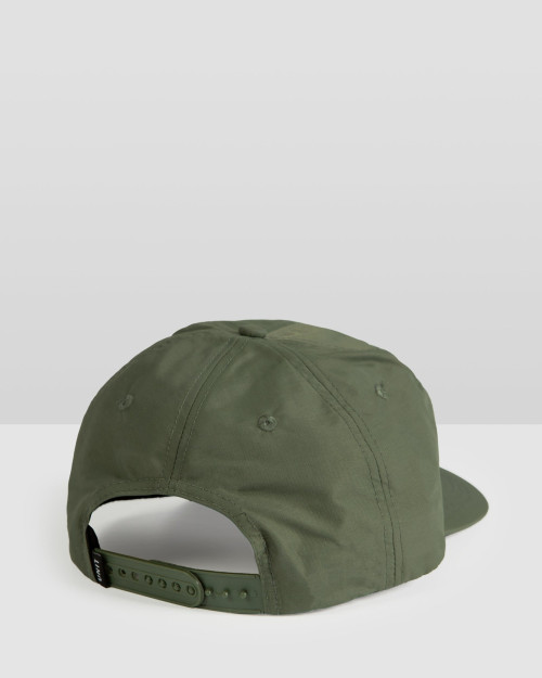UNIT - COURTZ SNAPBACK CAP OLIVE ONE SIZE