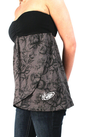 SRH - Rosie Bud Tube Top Black S