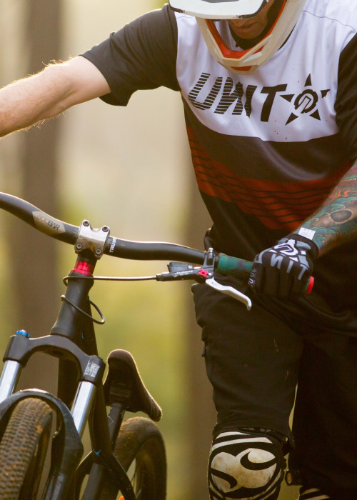 UNIT - EQUATOR MTB JERSEY WHITE  S