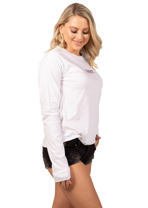 UNIT - TRESTLES L/S TEE WHITE