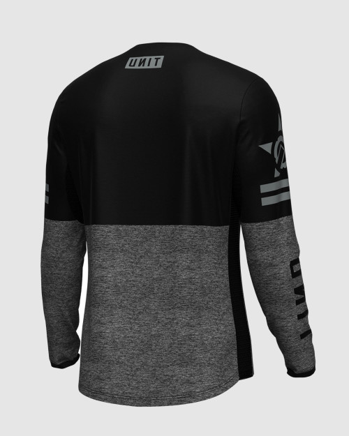 UNIT - DUAL MX JERSEY BLACK L