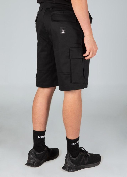 UNIT - BROADCAST WALKSHORTS BLACK