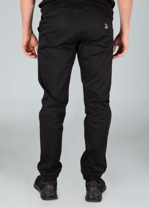 UNIT - ROCKBOTTOM CUFFED PANT BLACK
