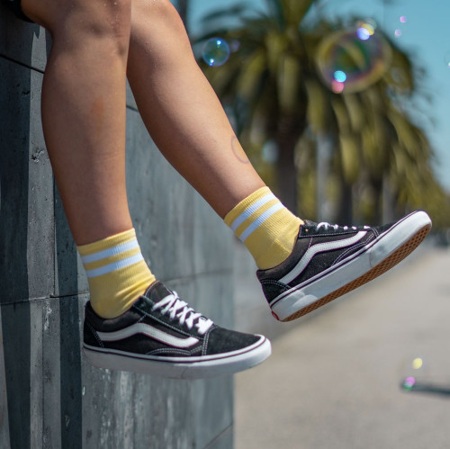 AMERICAN SOCKS - SUNSHINE ANKLE HIGH ONE SIZE