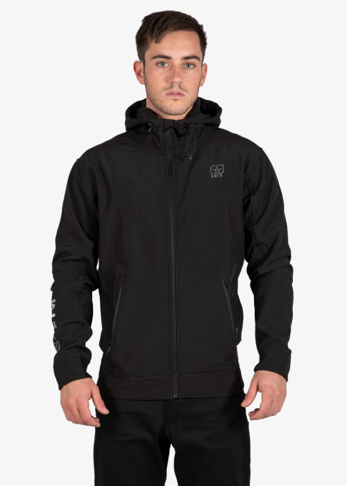 UNIT - DECADE HOOD JACKET BLACK XL