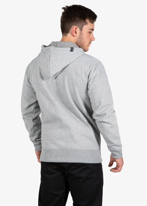 UNIT - VITAL ZIP HOODIE GREY MARL