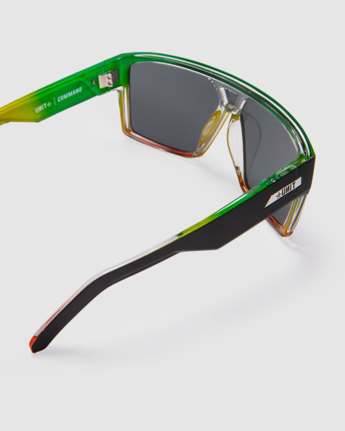 UNIT - SUNGLASSES COMMAND RASTA POLARISED ONE SIZE