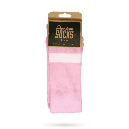 AMERICAN SOCKS - BUBBLEGUM MID HIGH ONE SIZE