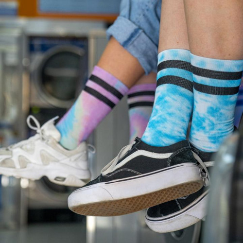 AMERICAN SOCKS - MIST TIE DYE MID HIGH ONE SIZE