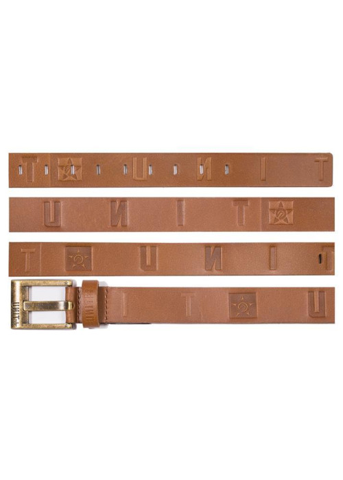 UNIT - COLT LEATHER BELT BROWN L/X