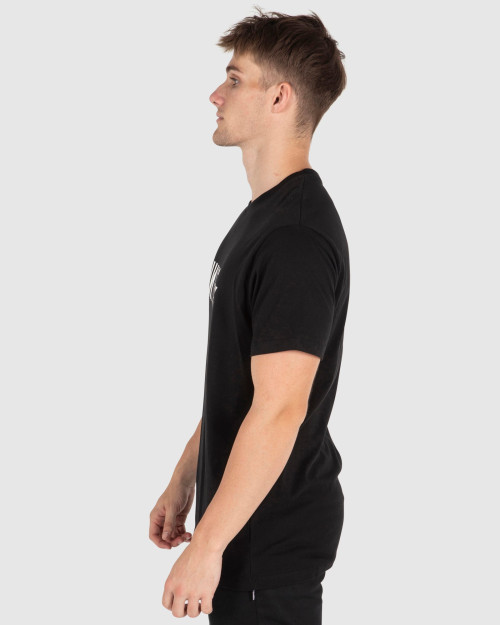 UNIT - INC TEE BLACK/WHITE L
