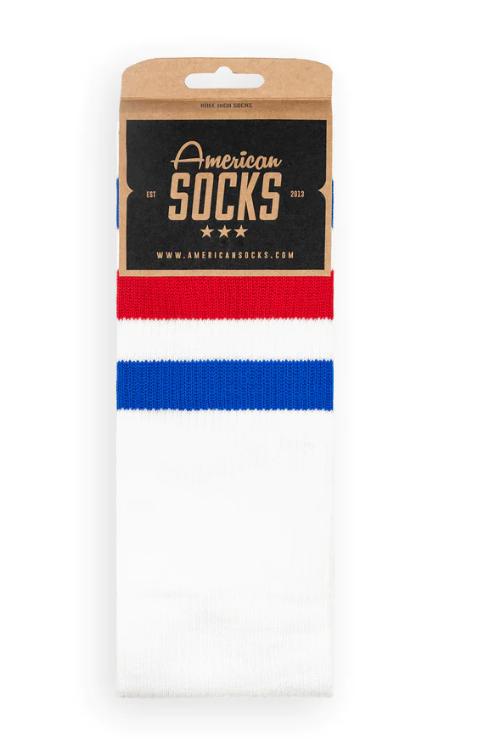 AMERICAN SOCKS - AMERICAN PRIDE KNEE HIGH ONE SIZE