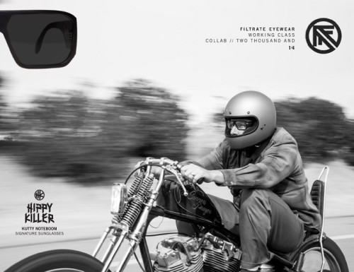 FILTRATE - HIPPY KILLER BLACK MATTE / CLEAR LENS