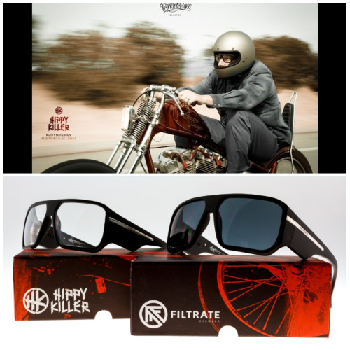 FILTRATE - HIPPY KILLER BLACK MATTE / CLEAR LENS