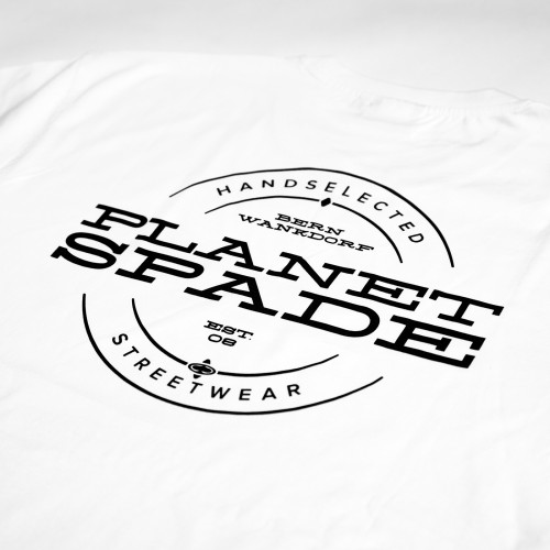 PLANETSPADE - FAMILY2 TEE WHITE