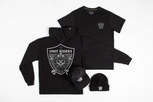 UNIT - UNIT RIDERS SNAPBACK BLACK ONE SIZE