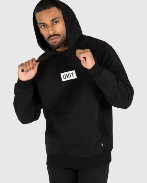 UNIT - TYCOON HOODIE FLEECE BLACK M