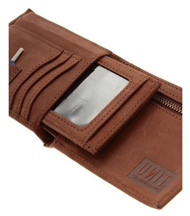 UNIT - BULLION WALLET CHOCOLATE ONE SIZE