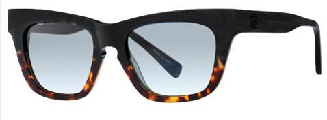 FILTRATE - VOYEUR BLACK TORTOISE RAW/GREY POLARIZED LENS ONE SIZE