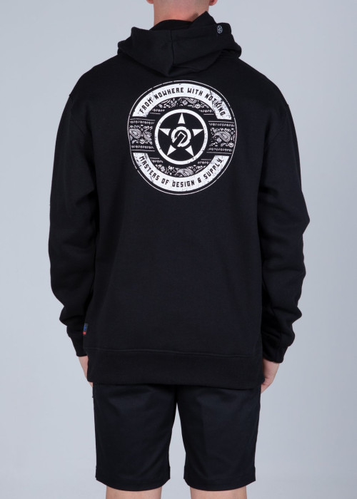 UNIT - SPOKE HOODIE BLACK XL