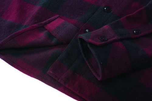DICKIES - SACRAMENTO FLANNEL MAROON 2XL