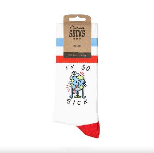 AMERICAN SOCKS - I'M SO SICK MID HIGH ONE SIZE
