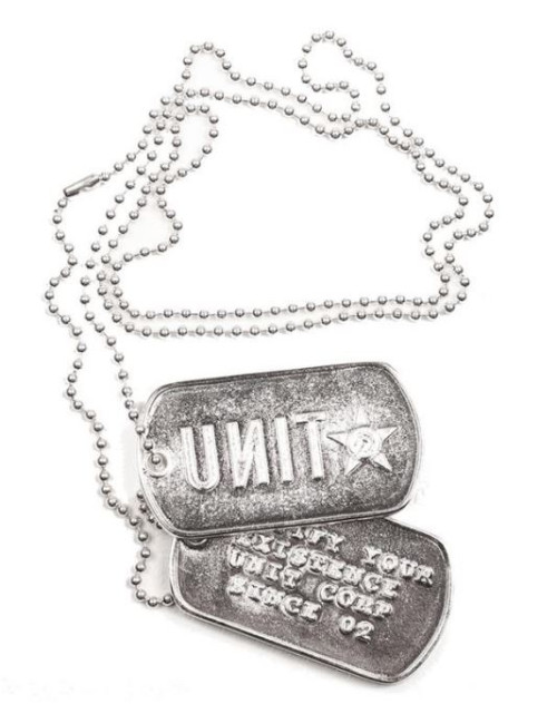 UNIT - TAGS NECKLACE ONE SIZE