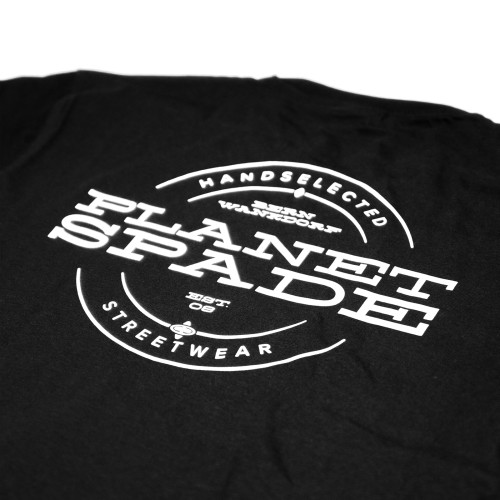 PLANETSPADE - FAMILY2 TEE BLACK