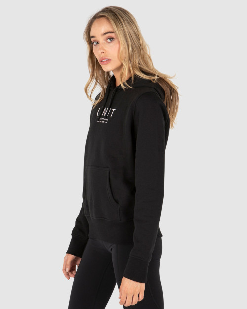 UNIT - NEXT LADIES HOODIE BLACK L