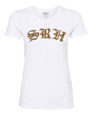 SRH - SRH WOMENS CHEETAH TEE WHITE