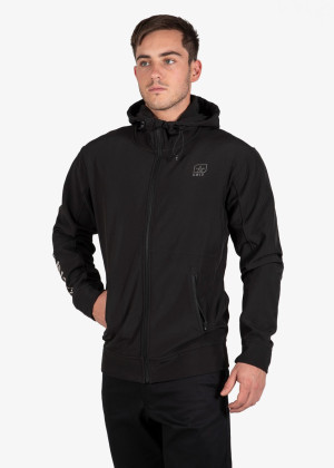 UNIT - DECADE HOOD JACKET BLACK XL