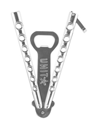 UNIT - FLICK BOTTLE OPENER SILVER