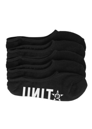 UNIT - CRANK INVISIBLE SOCKS BLACK