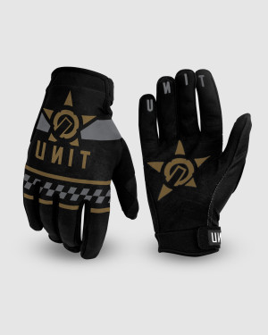 UNIT - UNIT RACING GLOVES BLACK