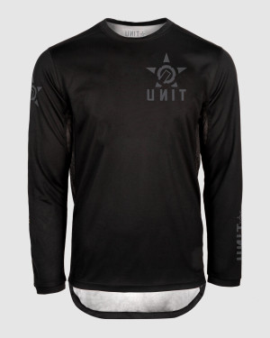 UNIT - FIXED MX JERSEY BLACK