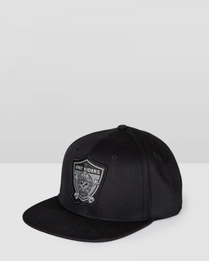 UNIT - UNIT RIDERS SNAPBACK BLACK ONE SIZE