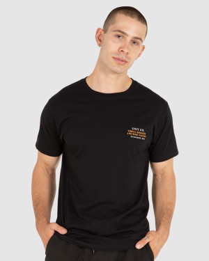 UNIT - RISKY TEE BLACK