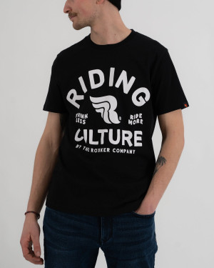 RIDING CULTURE - RIDE MORE TEE BLACK