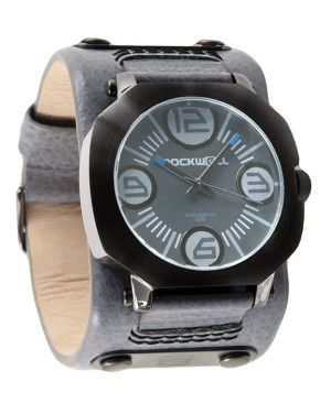 ROCKWELL - ASSASIN GREY LEATHERL/GUNMETAL