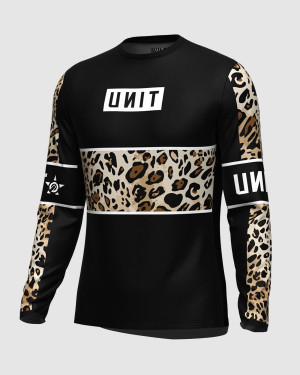 UNIT - PRIDE MX JERSEY LEOPARD