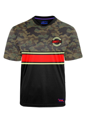 UNIT - TURNOUT MTB JERSEY CAMO