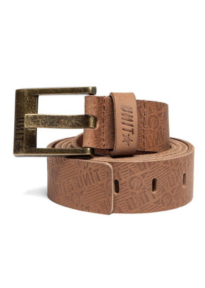 UNIT - EXCESS LETAHER BELT BROWN