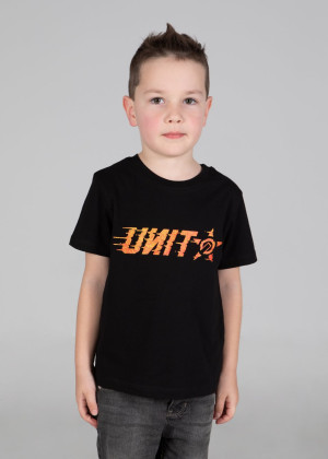 UNIT - CROSSFIRE KIDS TEE BLACK