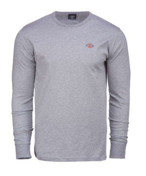 DICKIES - ROUND ROCK SLIM FIT LONG SLEEVE SHIRT GREY