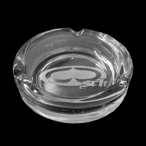 SRH - NEW SPADE GLASS ASHTRAY ONE SIZE