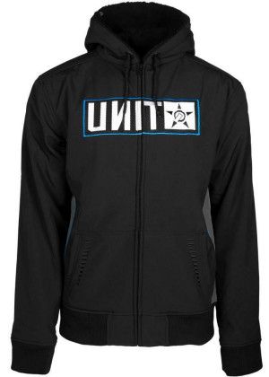 UNIT - SCUD FLEECE JACKET BLACK